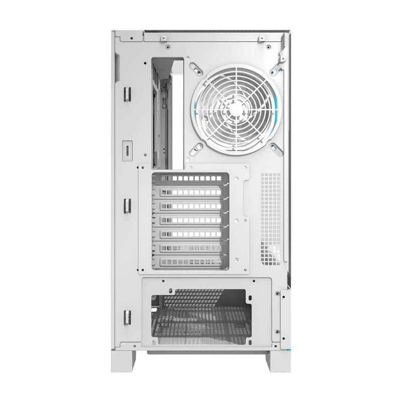 Darkflash DY450 PRO θήκη υπολογιστή + 1 ανεμιστήρας λευκό 4
