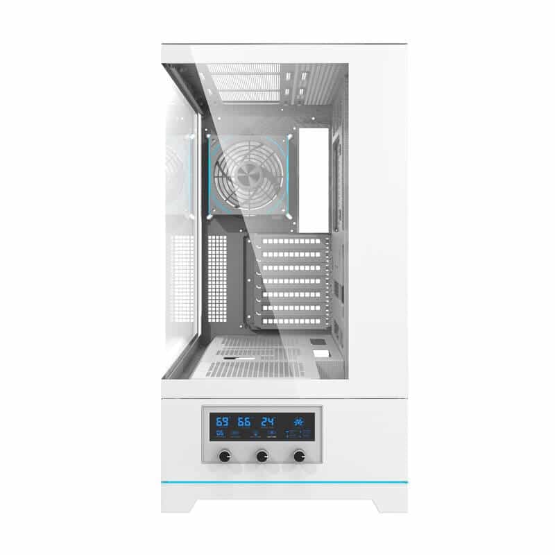Darkflash DY451 PRO κουτί υπολογιστή λευκό + 1 ανεμιστήρας 3
