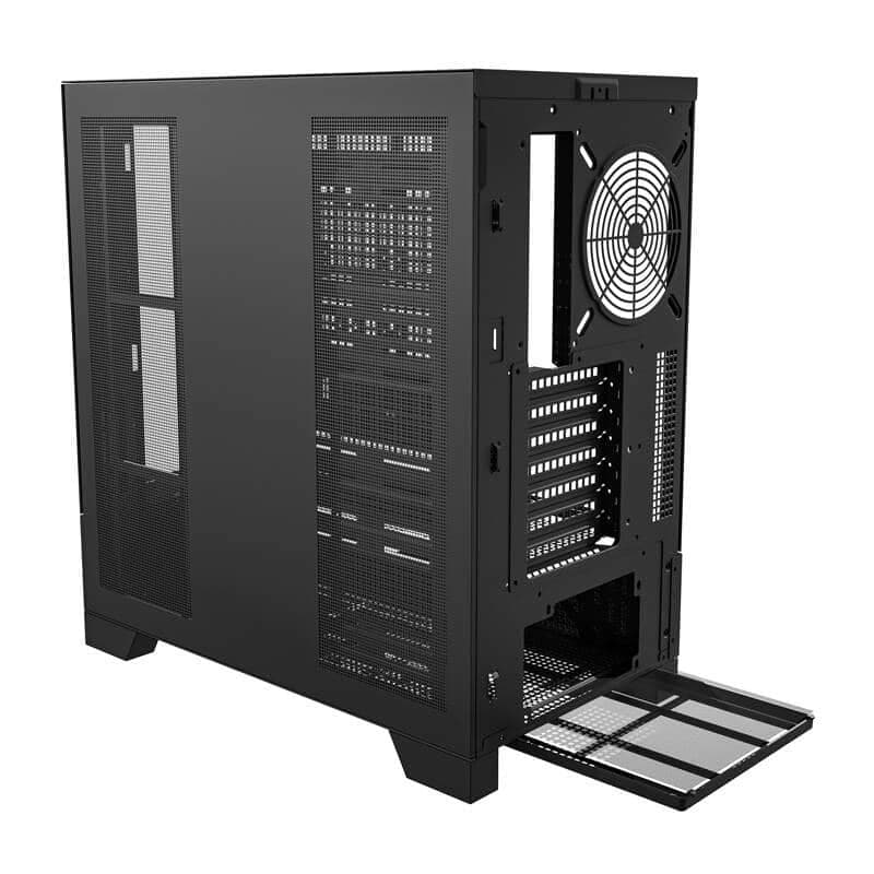 Darkflash DY451 κουτί υπολογιστή χωρίς ανεμιστήρες μαύρο 7