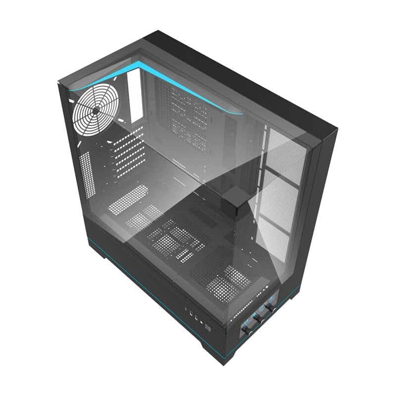 Darkflash DY450 θήκη υπολογιστή χωρίς ανεμιστήρες μαύρο 9