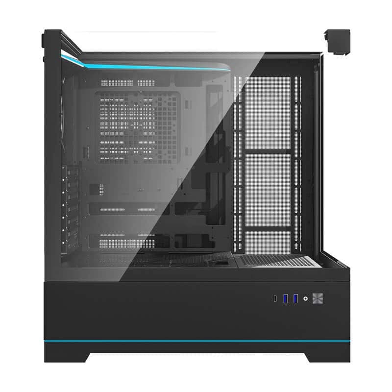 Darkflash DY450 θήκη υπολογιστή χωρίς ανεμιστήρες μαύρο 5