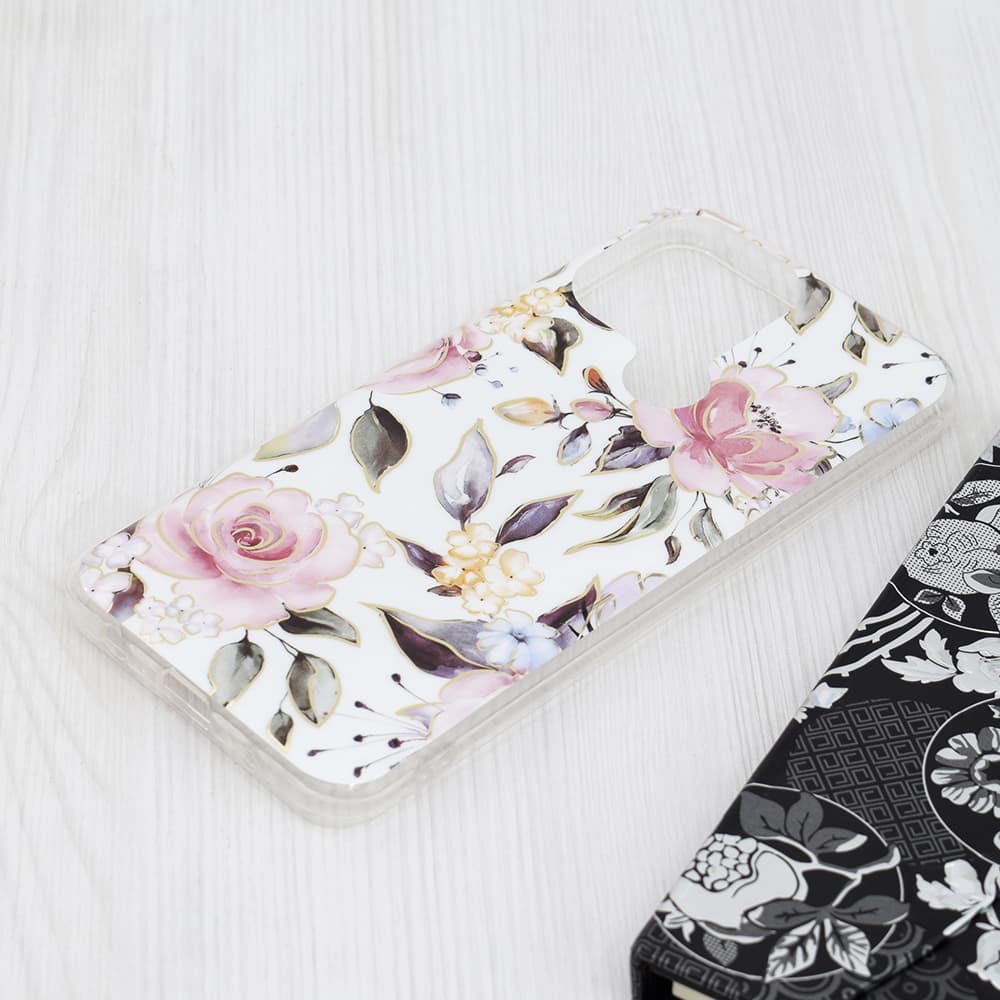 Techsuit Marble Series - θήκη για Xiaomi Redmi A1+ / - Λευκό 3