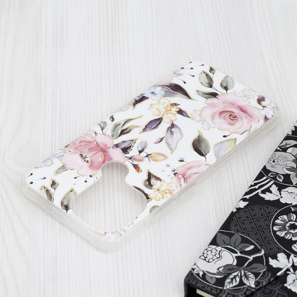 Techsuit Marble Series - θήκη για Xiaomi Redmi A1+ / - Λευκό 4
