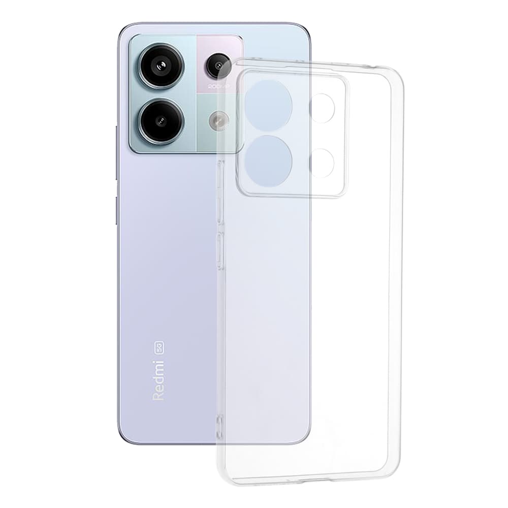Techsuit Clear Silicone - Xiaomi Redmi Note 13 Pro / Poco X6 - Διάφανο