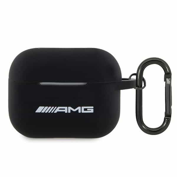 AMG AMAP2RBK AirPods Pro 2 (2022/2023) cover Σιλικόνη Λευκό Λογότυπο Μαύρο