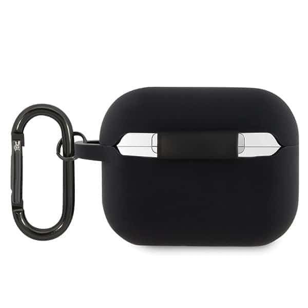 AMG AMAP2RBK AirPods Pro 2 (2022/2023) cover Σιλικόνη Λευκό Λογότυπο Μαύρο 2
