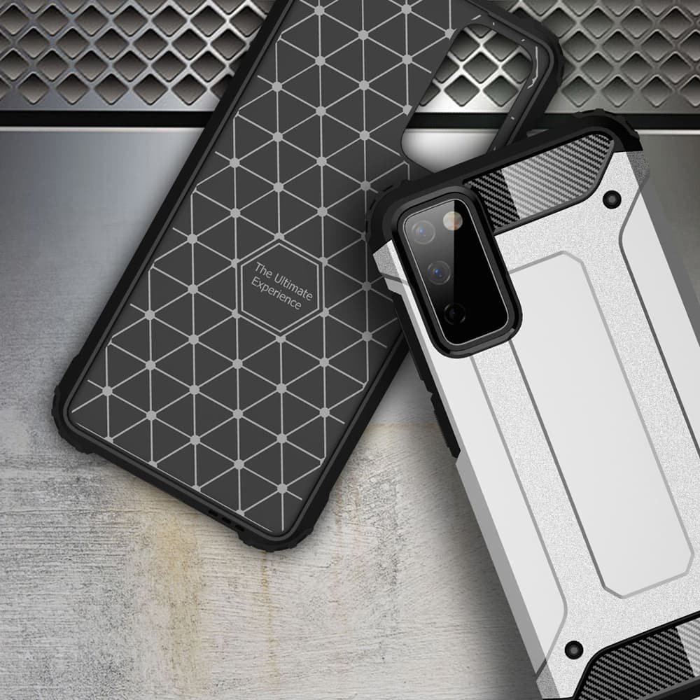 Techsuit Hybrid Armor - θήκη για Samsung Galaxy S20 FE - Μαύρο 4