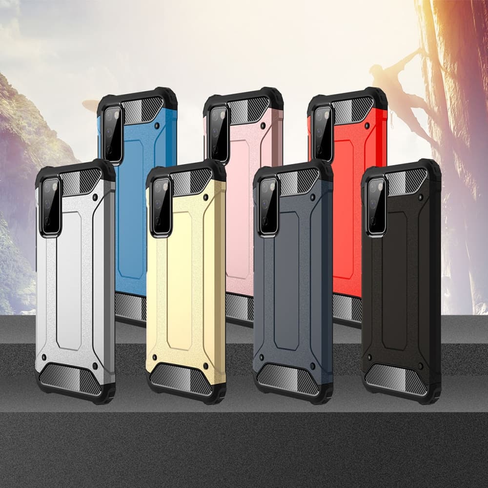 Techsuit Hybrid Armor - θήκη για Samsung Galaxy S20 FE - Μαύρο 6