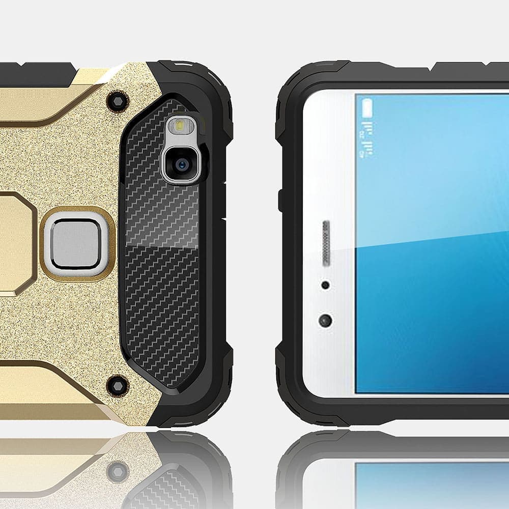 Techsuit Hybrid Armor - Huawei P9 lite - Μαύρο 6