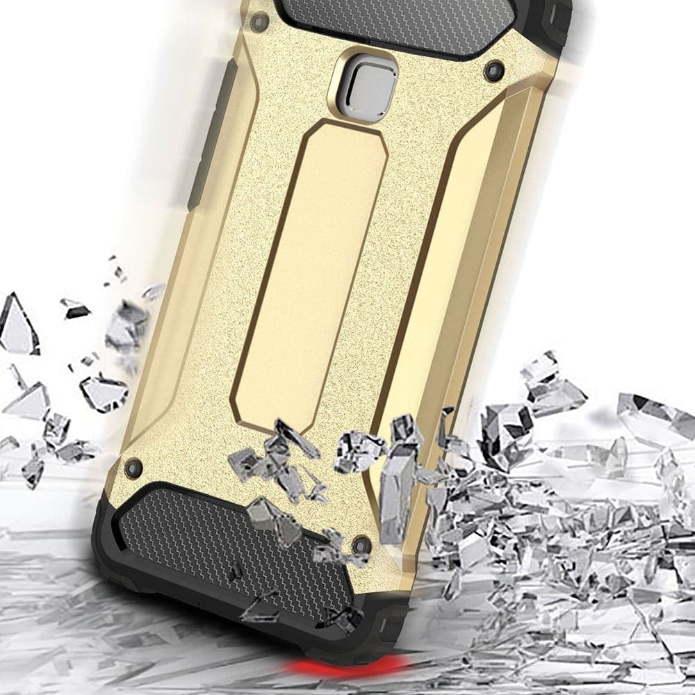 Techsuit Hybrid Armor - Huawei P9 lite - Μαύρο 8