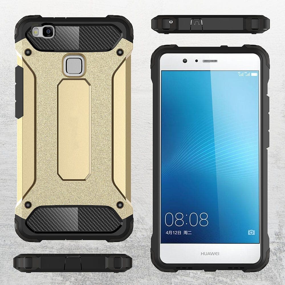 Techsuit Hybrid Armor - Huawei P9 lite - Μαύρο 9