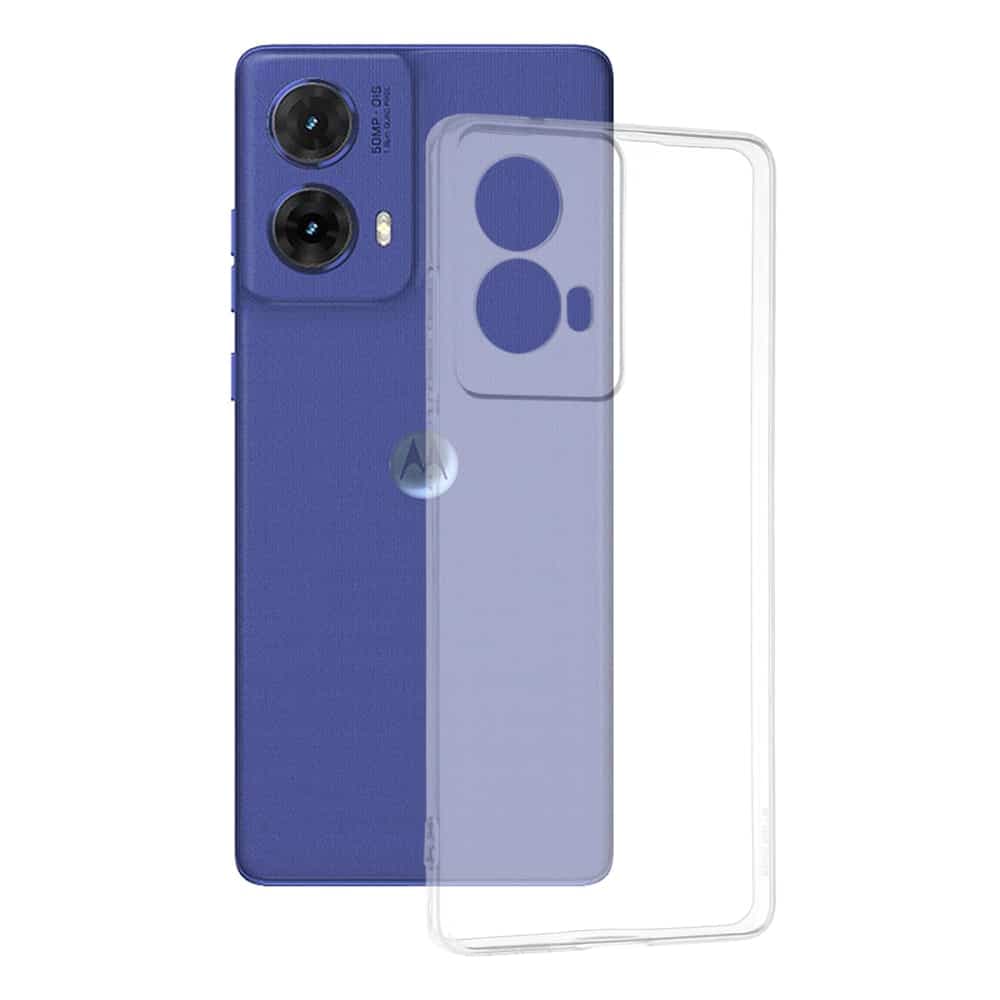 Techsuit - Clear Silicone - Motorola Moto G85 - Διάφανο