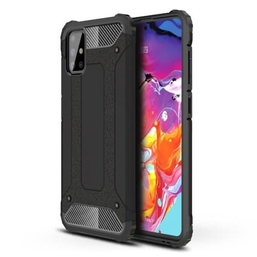 Techsuit Hybrid Armor - θήκη για Samsung Galaxy A71 - Μαύρο