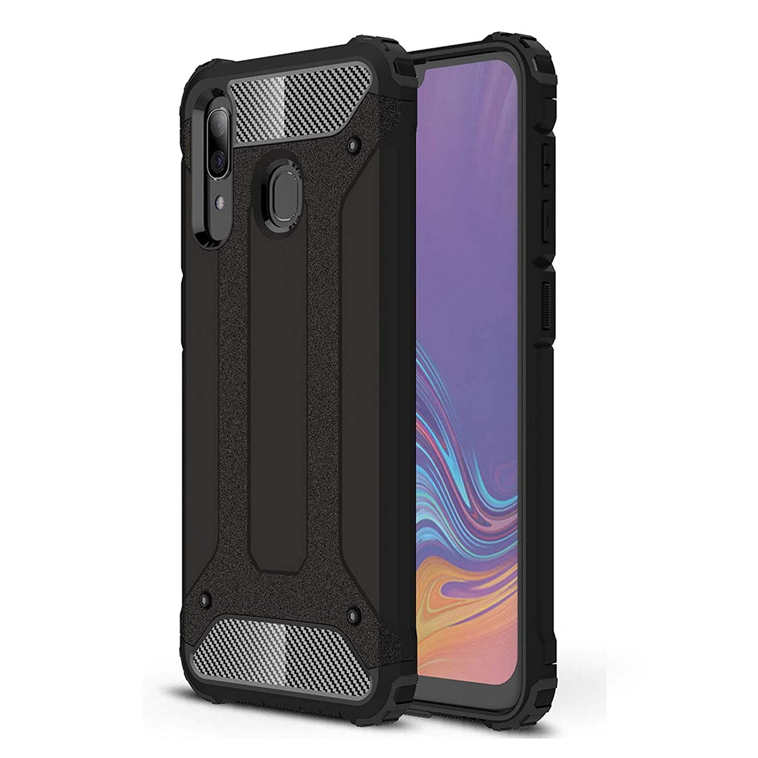 Techsuit Hybrid Armor - θήκη για Samsung Galaxy A20e - Μαύρο