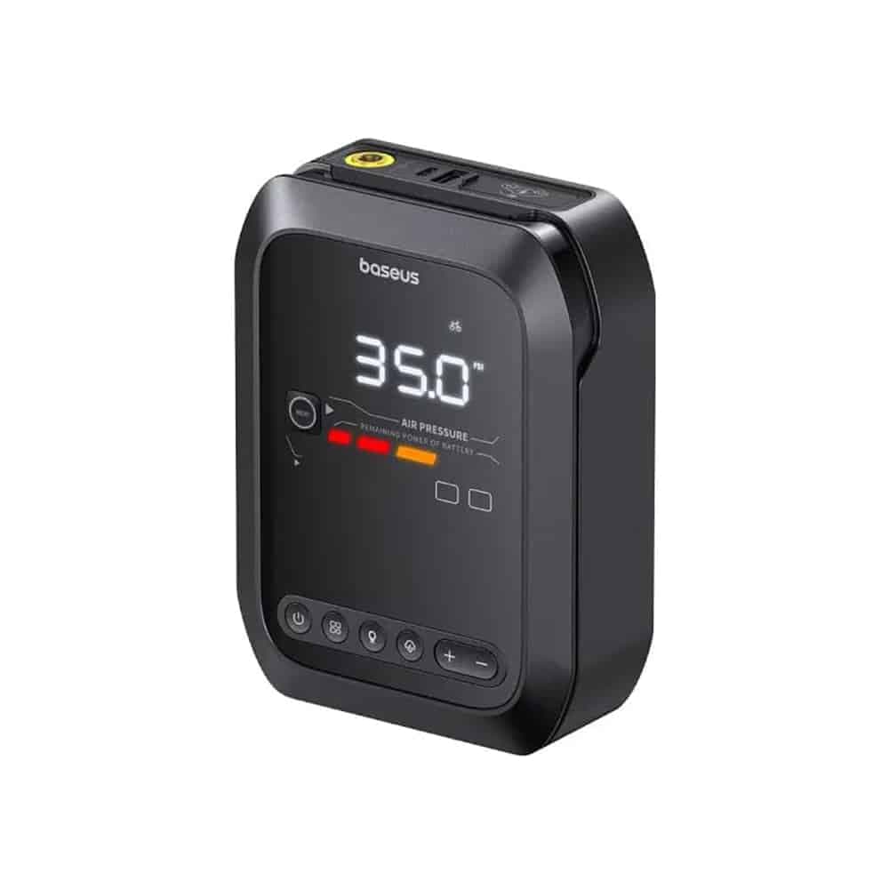 Baseus - Εκκινητής Αυτοκινήτου Super Energy (C00245903111-00) - Power Bank, Συμπιεστής, Φακός, USB-C, USB, 1200A - Μαύρο