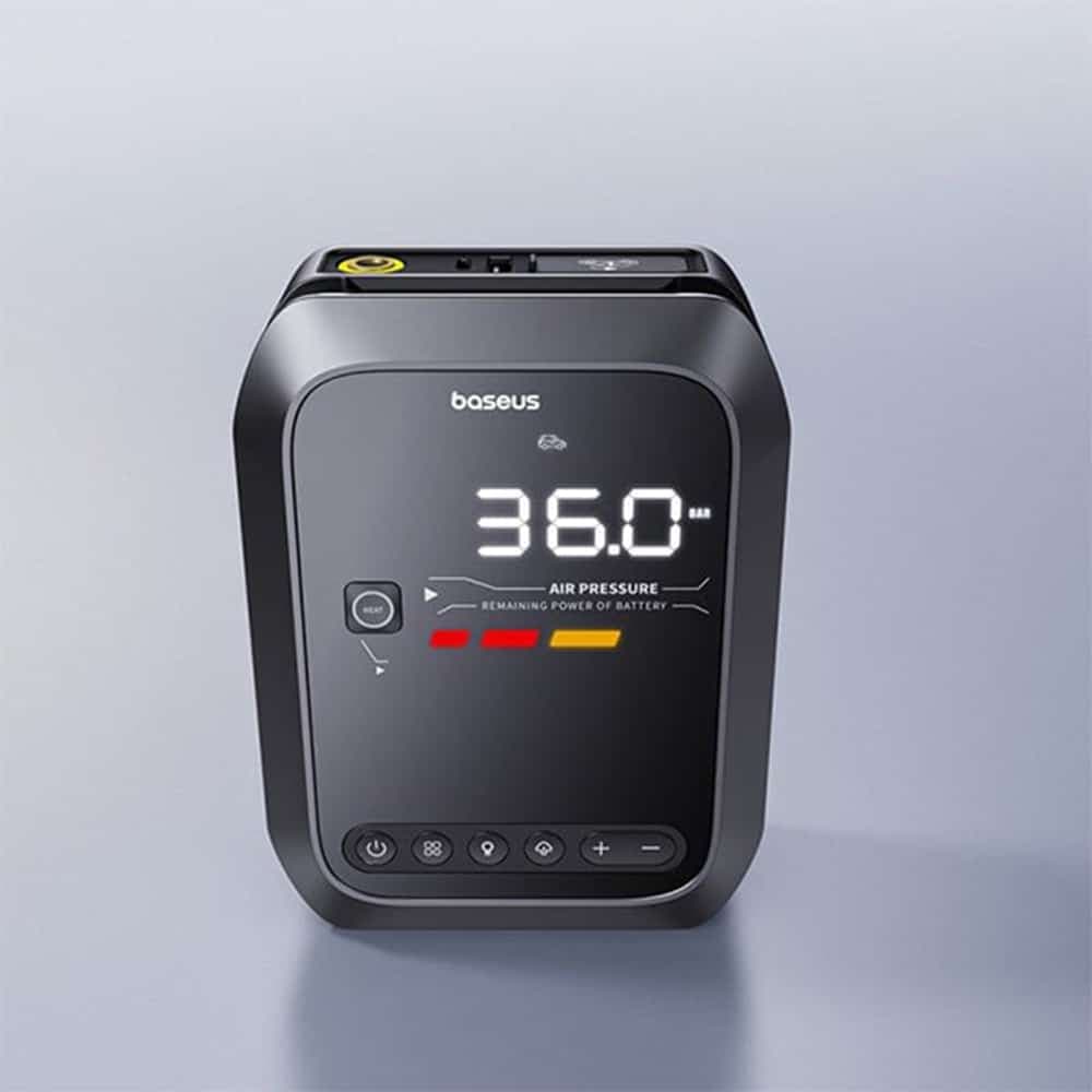 Baseus - Εκκινητής Αυτοκινήτου Super Energy (C00245903111-00) - Power Bank, Συμπιεστής, Φακός, USB-C, USB, 1200A - Μαύρο 4