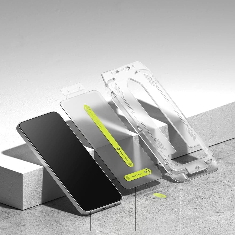 Ringke - Easy Slide Tempered Glass (2 pack) - Samsung Galaxy A36 5G - Clear 4
