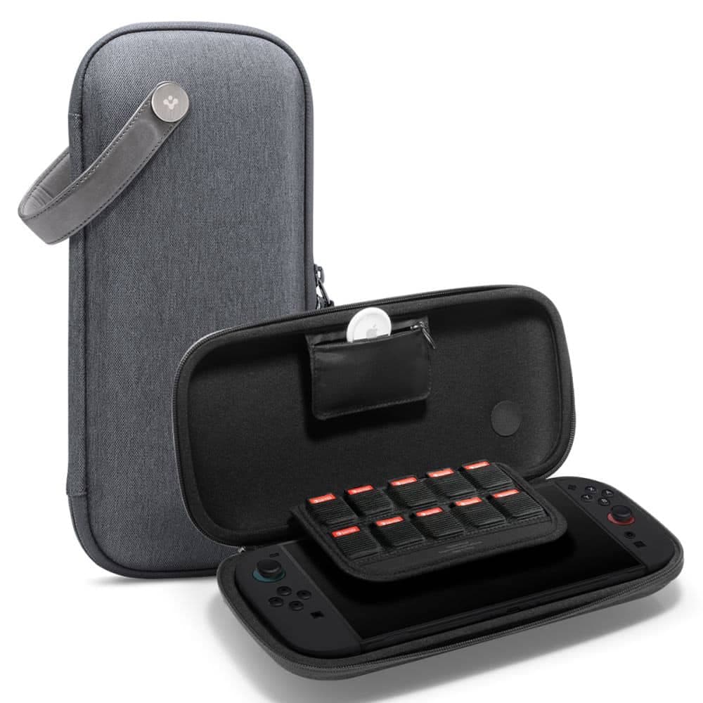 Spigen - Klasden Θήκη - Nintendo Switch 2, για Αξεσουάρ - Ανθρακί Γκρι