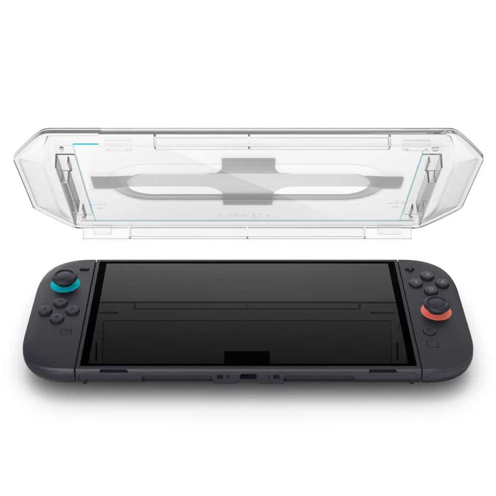 Spigen - Προστατευτικό Οθόνης Glas.tR EZ-FIT (2 τεμάχια) - για Nintendo Switch 2 - Διάφανο 2