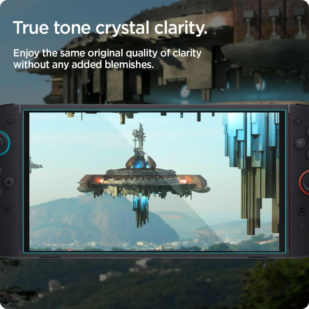 Spigen - Προστατευτικό Οθόνης Glas.tR EZ-FIT (2 τεμάχια) - για Nintendo Switch 2 - Διάφανο 11