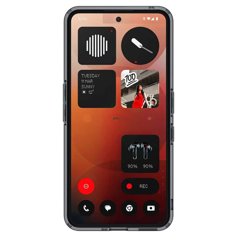Spigen Ultra Hybrid - θήκη για Nothing Phone (3a) - Διάφανο 4
