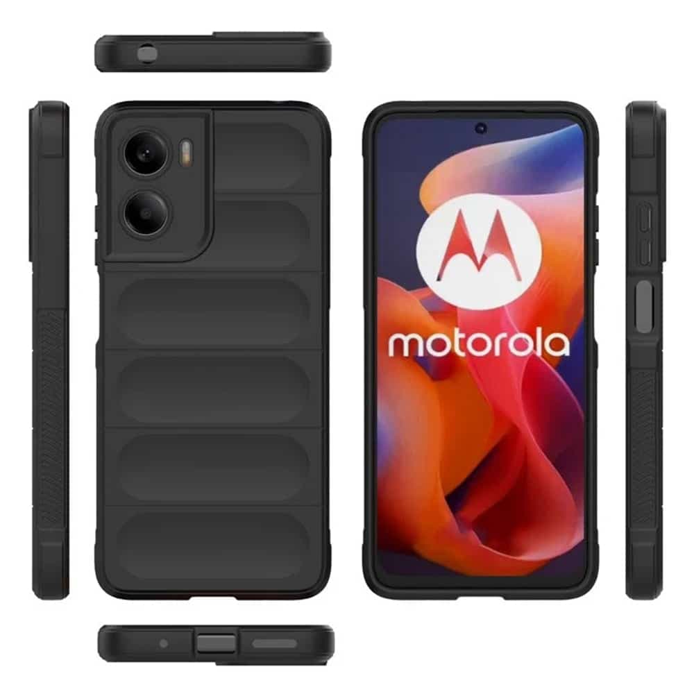 Techsuit Magic Shield - θήκη για Motorola Moto G05 / E15 - Μαύρο 2