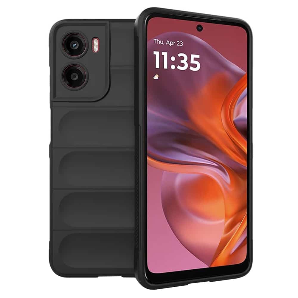 Techsuit Magic Shield - θήκη για Motorola Moto G05 / E15 - Μαύρο