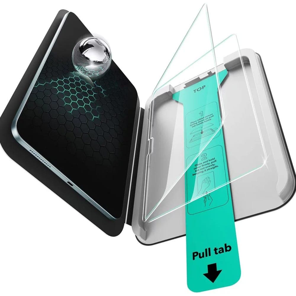 ESR - (2pack) Tempered Glass Screen Protector UltraFit Tray - iPad Air 13 (2024) / Air 13 (2025) - Clear 3