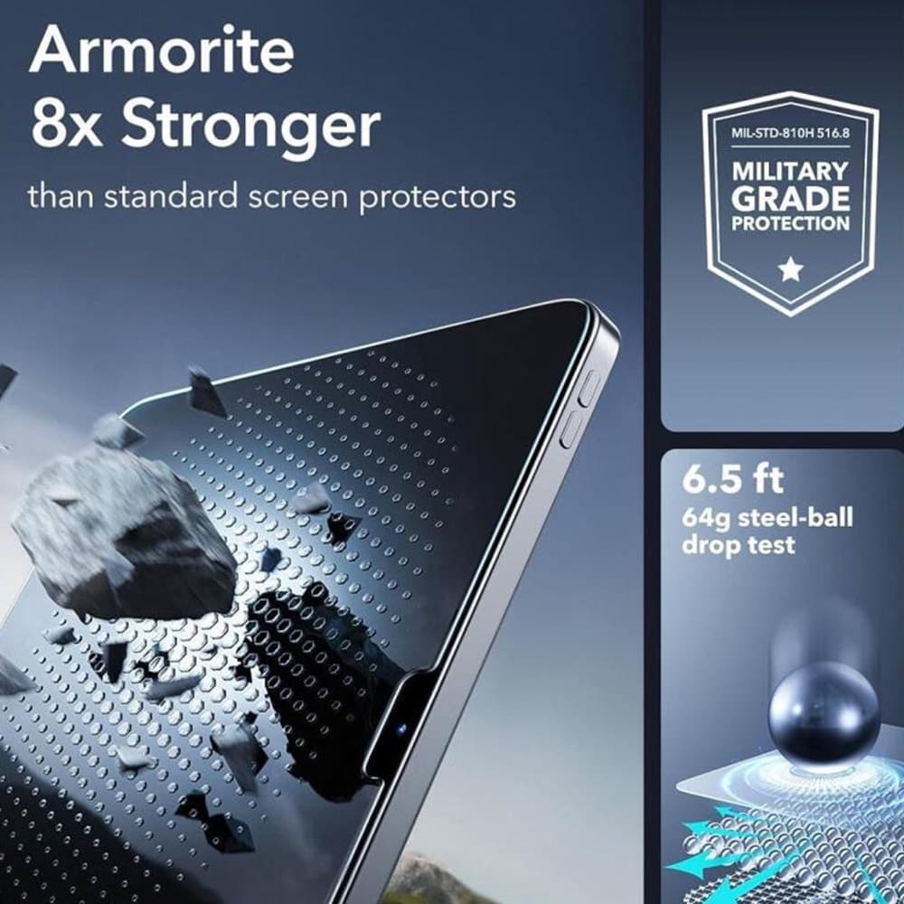 ESR - (2pack) Armorite Προστατευτικό Οθόνης UltraFit Tray - iPad Air 13 (2024) / Air 13 (2025) - Διάφανο 5