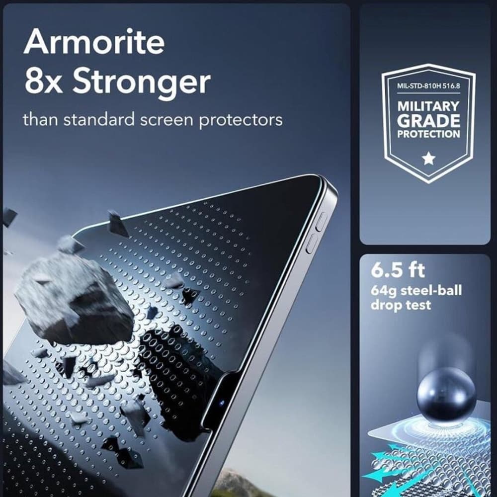 ESR - (2pack) Armorite Screen Protector UltraFit Tray - iPad Air 11 (2024) / Air 11 (2025) - Clear 6