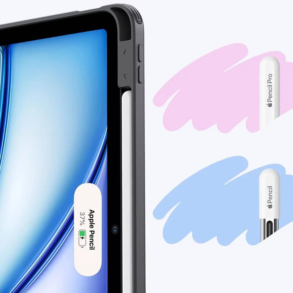ESR - Flip Hybrid (με Θήκη για Μολύβι) - iPad 10 (2022) 10.9 / 11 (2025) - Μαύρο 7