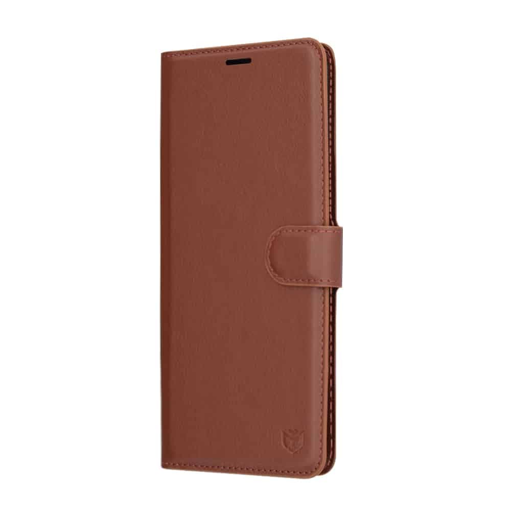 Techsuit Leather Folio - θήκη για Xiaomi Redmi Note 14 Pro 4G - Καφέ 4