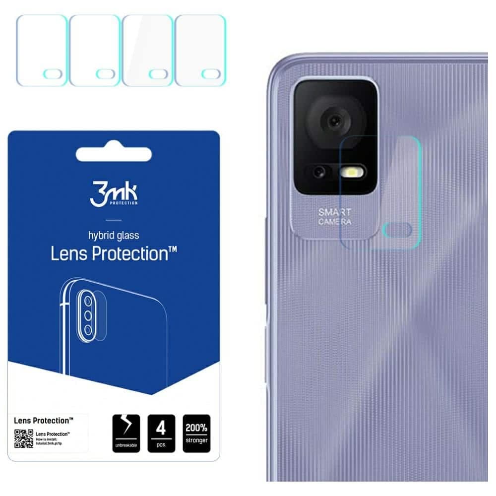 3MK Lens Protect TCL 405 Προστασία φακού κάμερας 4 τεμάχια