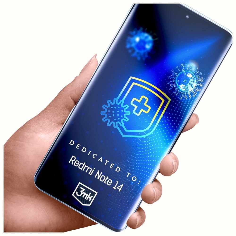 3MK SilverProtect+ αντιμικροβιακό Redmi Note 14 4G 2