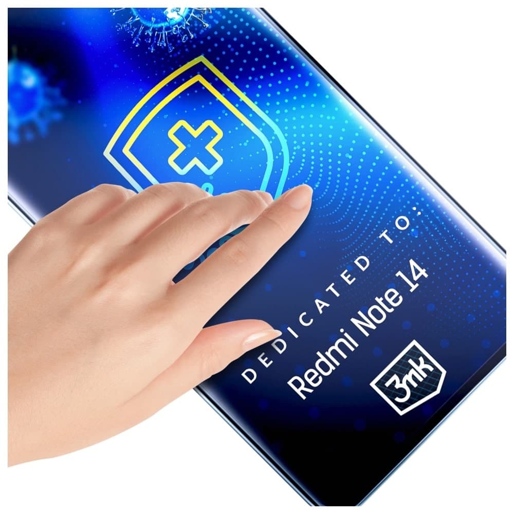 3MK SilverProtect+ αντιμικροβιακό Redmi Note 14 4G 3