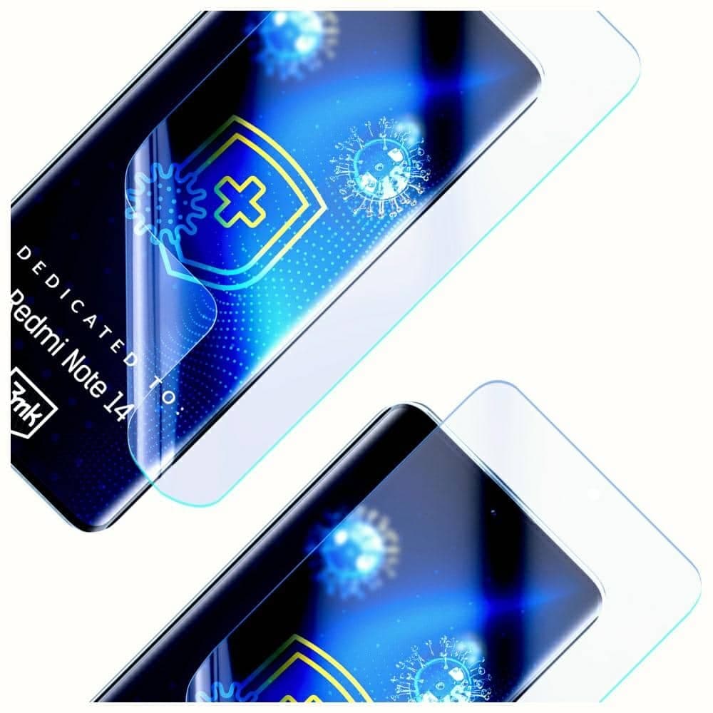 3MK SilverProtect+ αντιμικροβιακό Redmi Note 14 4G 5