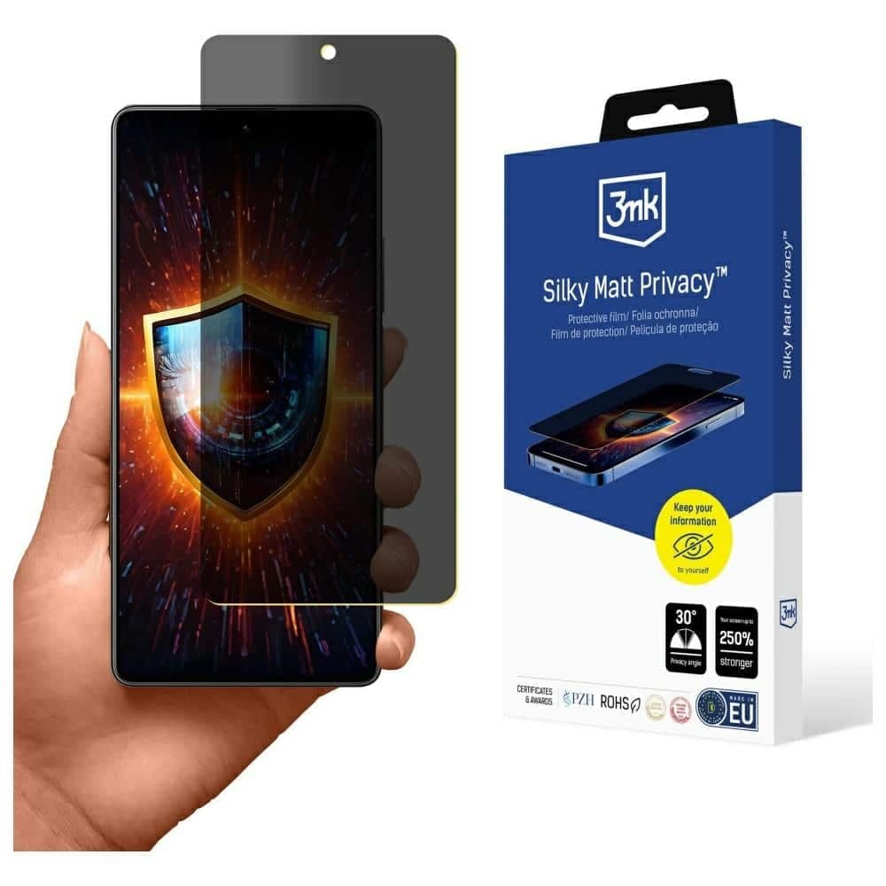 Φιλμ Απορρήτου 3MK Silky Matt Privacy για POCO M7 Pro 5G
