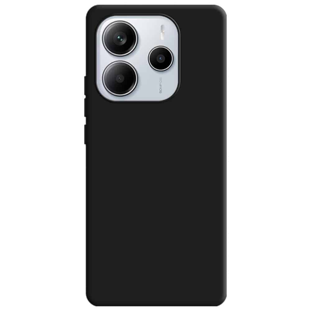 3MK Silicone Case - θήκη για Xiaomi Redmi Note 14 5G - Μαύρο 4