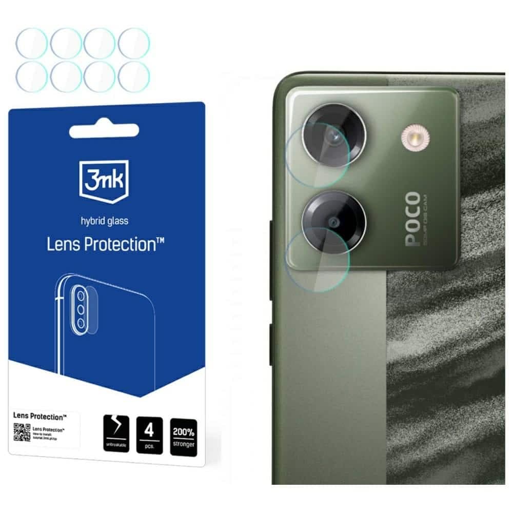 Προστασία φακού κάμερας 3MK Lens Protect για POCO M7 Pro 5G 4τμχ