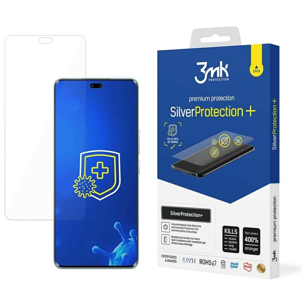 Αντιμικροβιακή Μεμβράνη 3MK SilverProtect+ τοποθέτηση με υγρή μέθοδο για Honor 200 Pro