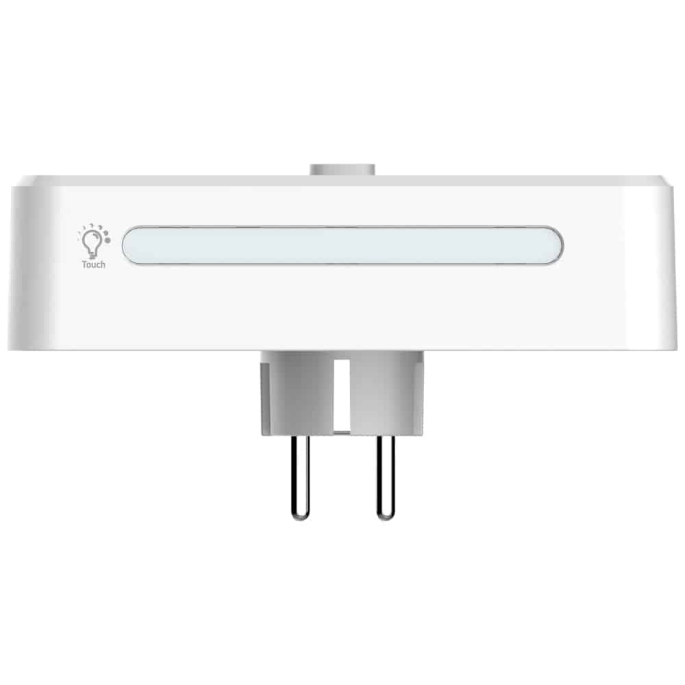 Beline πολύπριζο με LED φωτισμό 2xUSB-A/USB-C/2xAC λευκό 2