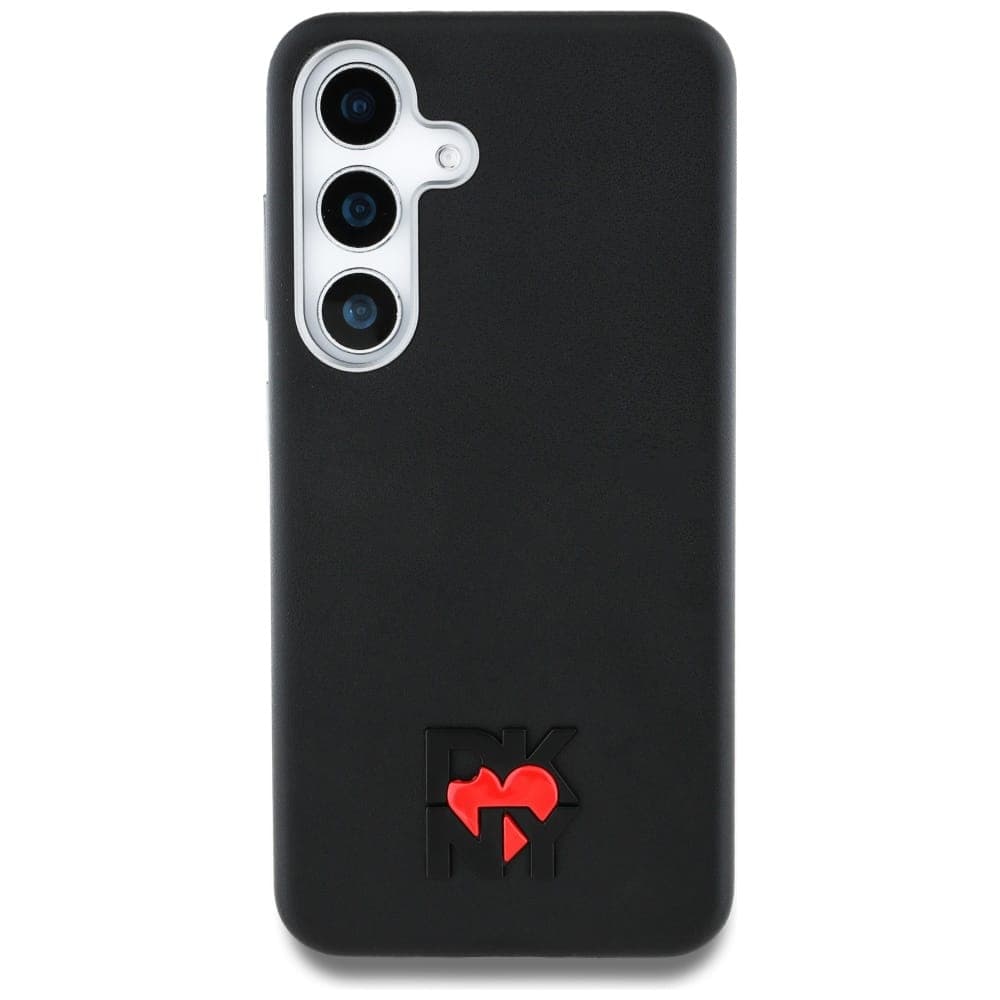 DKNY Leather Heart of NY Case - θήκη για Samsung Galaxy S25 - Μαύρο 3