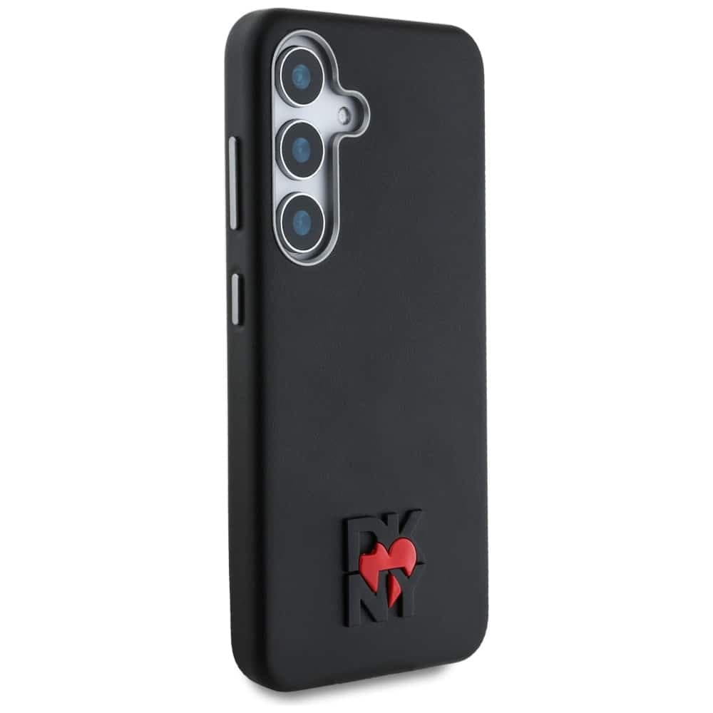 DKNY Leather Heart of NY Case - θήκη για Samsung Galaxy S25 - Μαύρο 4
