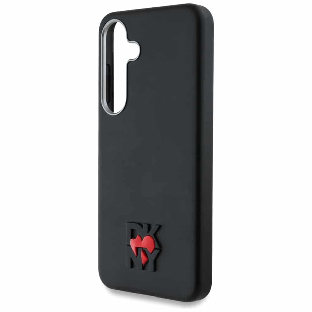 DKNY Leather Heart of NY Case - θήκη για Samsung Galaxy S25 - Μαύρο 6