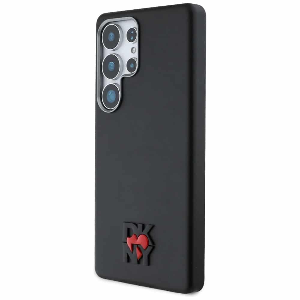 DKNY Leather Heart of NY - θήκη για Samsung Galaxy S25 Ultra - Μαύρο 2