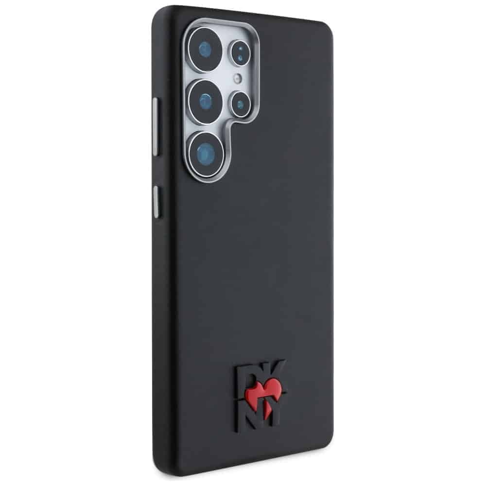 DKNY Leather Heart of NY - θήκη για Samsung Galaxy S25 Ultra - Μαύρο 4