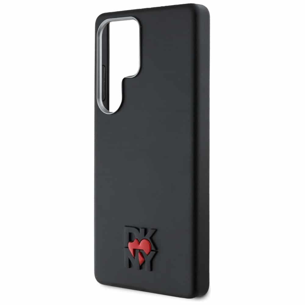 DKNY Leather Heart of NY - θήκη για Samsung Galaxy S25 Ultra - Μαύρο 6