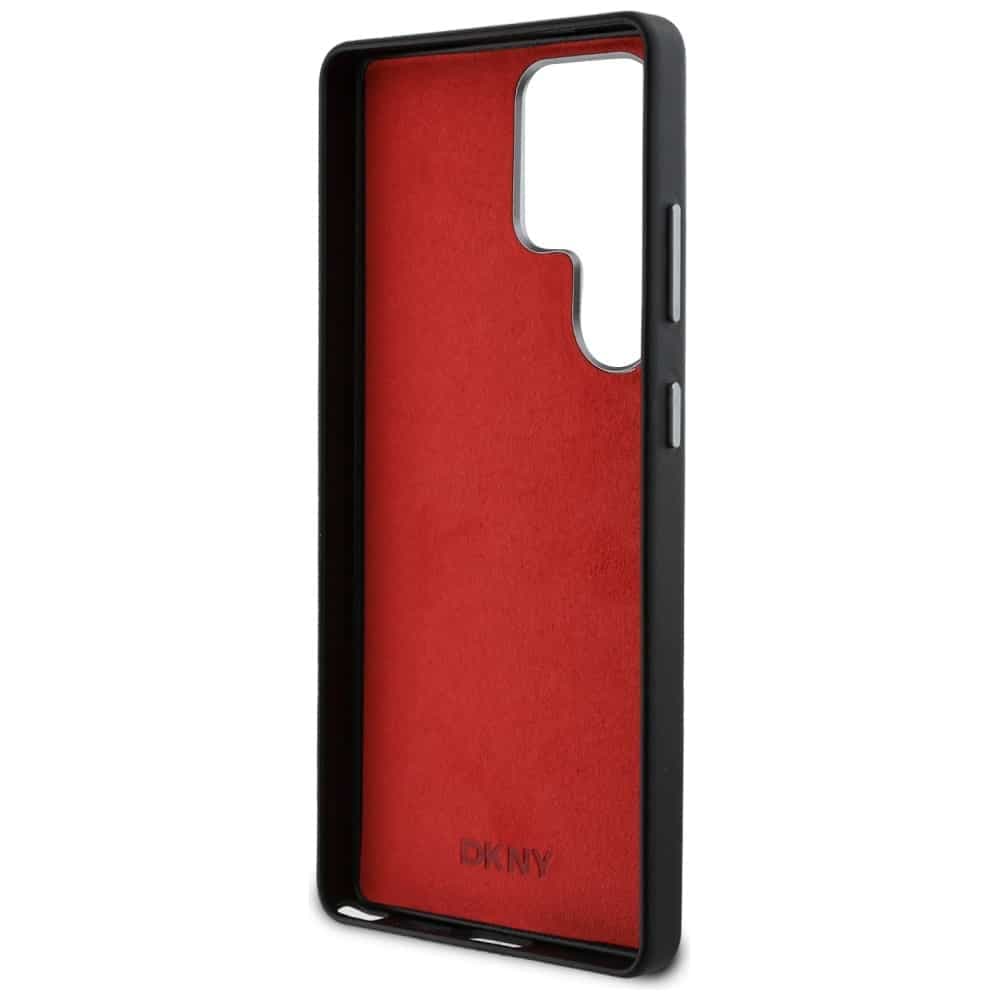 DKNY Leather Heart of NY - θήκη για Samsung Galaxy S25 Ultra - Μαύρο 7