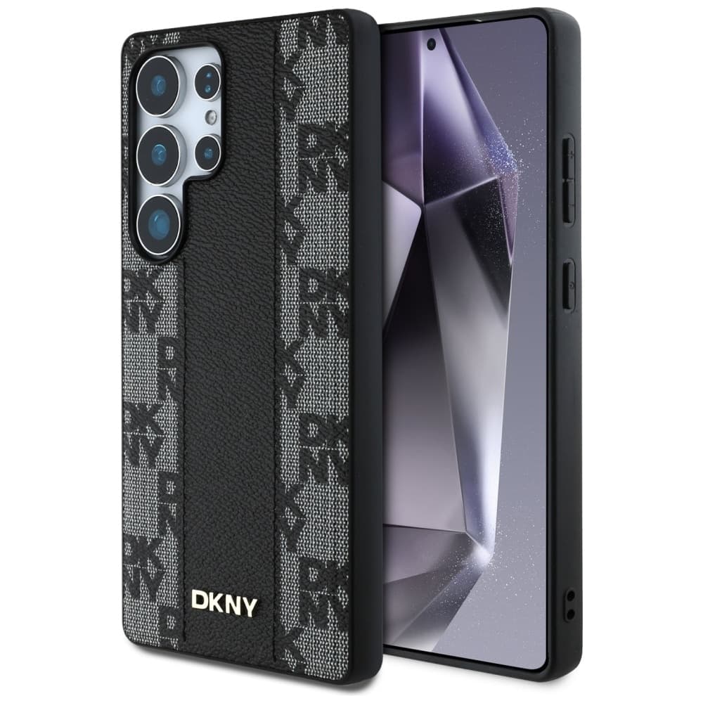 DKNY Checkered Pattern Magsafe - θήκη για Samsung Galaxy S25 Ultra - Μαύρο