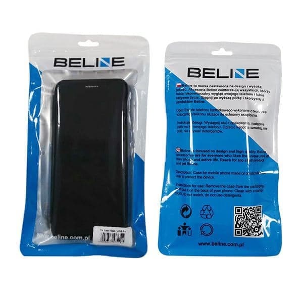Beline Etui Book Magnetic - θήκη για Xiaomi Redmi Note 9 Pro - Μαύρο 5